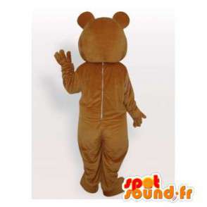 Mascot ursos castanhos. Suit urso de Brown - MASFR006487 - mascote do urso