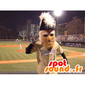 Old man mascot patriot, in sportswear - MASFR22059 - Human mascots