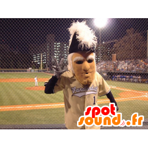 Old man mascot patriot, in sportswear - MASFR22059 - Human mascots