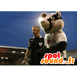 Mascotte oso, panda, mapache en ropa deportiva - MASFR22104 - Mascota de los pandas