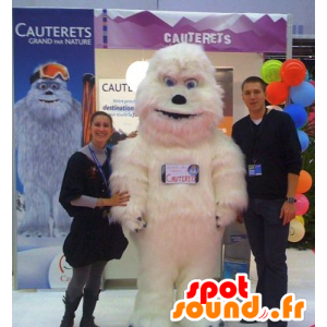 Mascot Blanca Yeti, el abominable hombre - MASFR22158 - Mascotas humanas