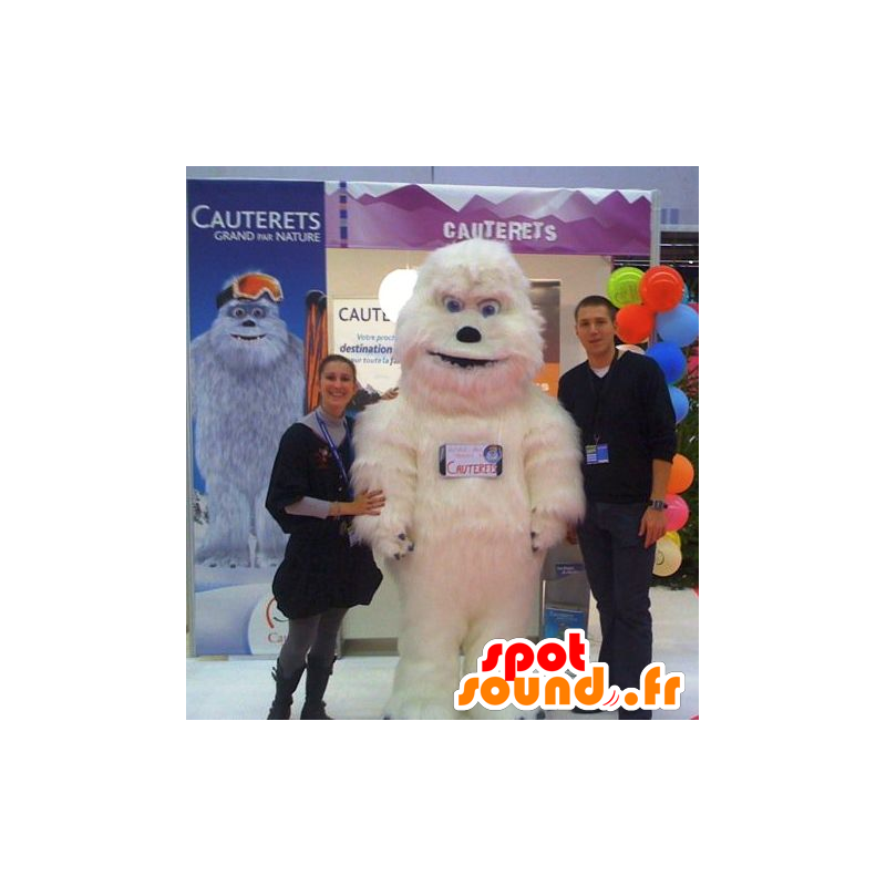 Mascot Blanca Yeti, el abominable hombre - MASFR22158 - Mascotas humanas