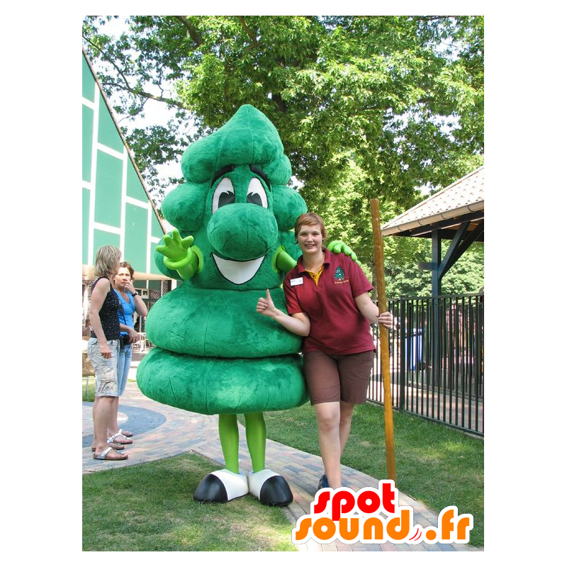 Mascota verde pino, hombre verde, gigante - MASFR22174 - Mascotas sin clasificar