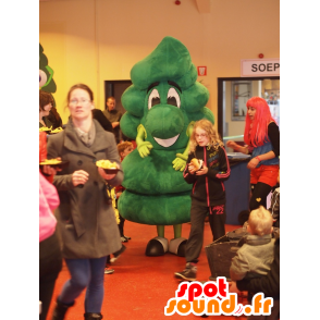 Groene boom mascotte, groen man, reuze - MASFR22174 - Niet-ingedeelde Mascottes