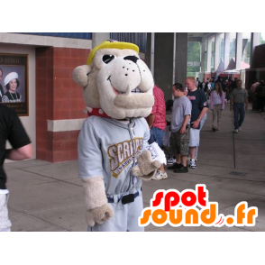 Perro de la mascota, dogo beige, en ropa deportiva - MASFR22225 - Mascotas perro