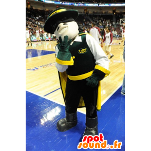 Mascot homem mascarado vigilante, Zorro - MASFR22233 - Mascotes homem