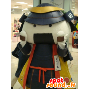 Samurai mascote no vestido tradicional - MASFR22248 - Mascotes humanos