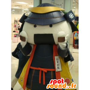 Samurai mascotte in abito tradizionale - MASFR22248 - Umani mascotte