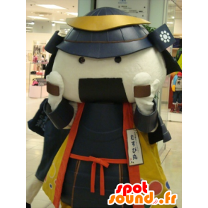 Samurai maskot i traditionell klänning - Spotsound maskot