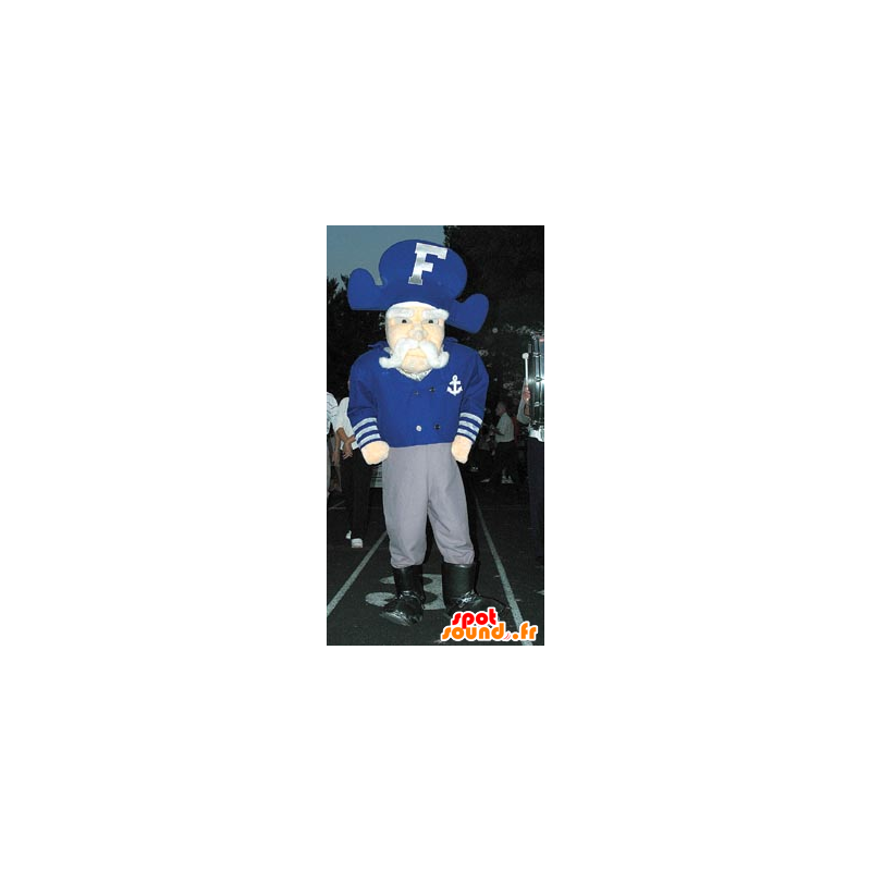 Old man mascot, sailor, captain - MASFR22255 - Human mascots Old man mascot, sailor, captain - MASFR22255 - Human mascots