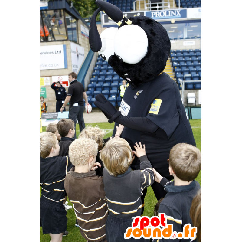 Mascot zwarte mier, reuze insect - MASFR22285 - Ant Mascottes Mascot zwarte mier, reuze insect - MASFR22285 - Ant Mascottes