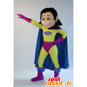 Female Maskottchen, superheld, superwoman - MASFR22290 - Superhelden-Maskottchen