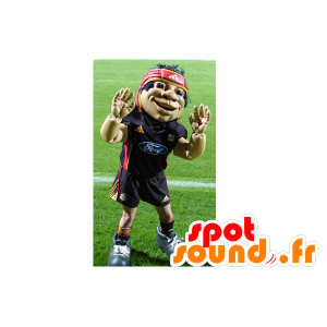 Mascot desportista do rugby - MASFR22386 - Mascotes homem