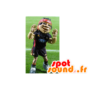 Mascot Sportler des Rugby- - MASFR22386 - Menschliche Maskottchen