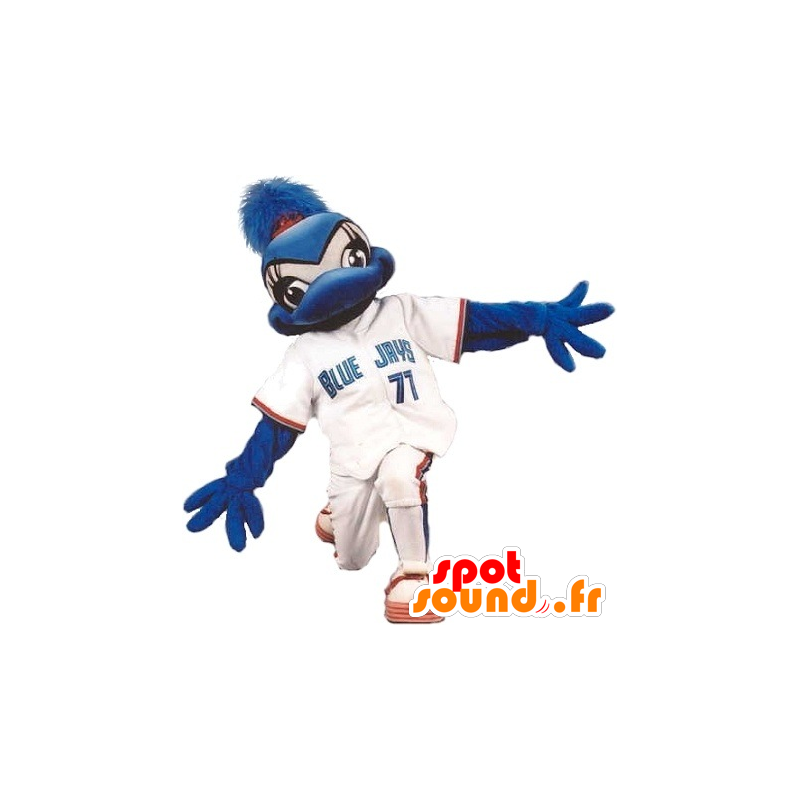 Mascot drossel, blauer Jay in der Sportkleidung - MASFR22403 - Maskottchen der Vögel