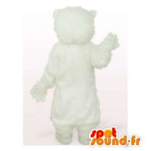 Mascot oso de peluche blanco - MASFR006502 - Oso mascota