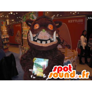 森の動物 の 衣装大人のキャラクターマスコットマーモットビーバーブランド