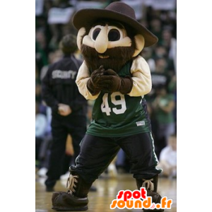 Mascot hombre con barba y sombrero grande u - MASFR22449 - Mascotas humanas