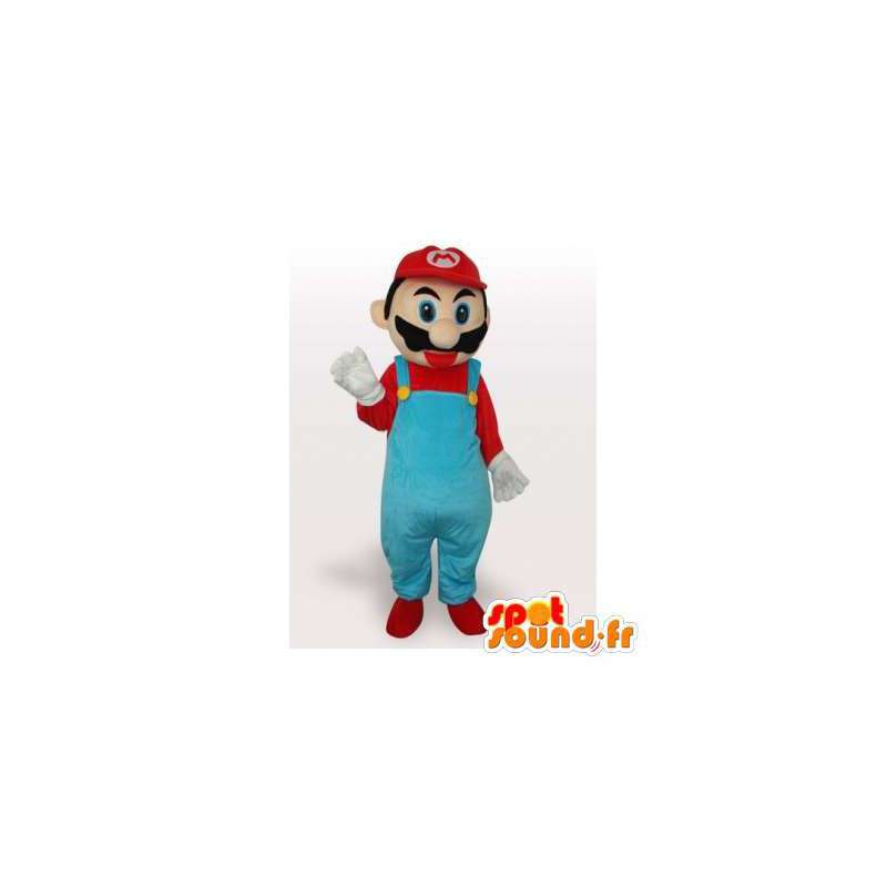 Mascotte de Mario, célèbre personnage de jeux vidéo - MASFR006504 - Mascottes Mario