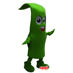 Blade of grass mascot, green bean - MASFR22475 - Mascots of plants