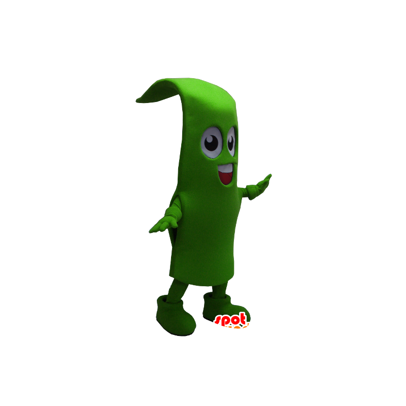 Grassprietje mascotte, groene bonen - MASFR22475 - mascottes planten