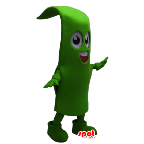 Blade of grass mascot, green bean - MASFR22475 - Mascots of plants