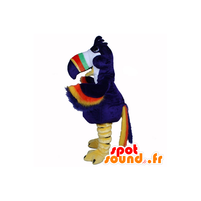 Mascot multicolored parrot, toucan - MASFR22519 - Mascot of birds