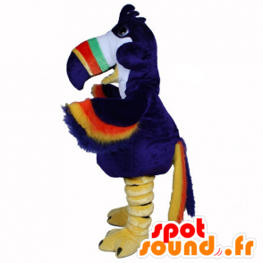 Mascot flerfarget papegøye, Toucan - MASFR22519 - Mascot fugler