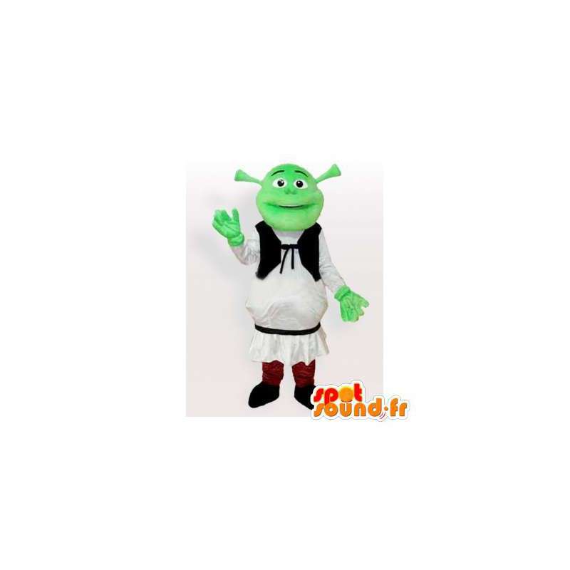 Shrek mascote, personagem de desenho animado famosa - MASFR006509 - Shrek Mascotes