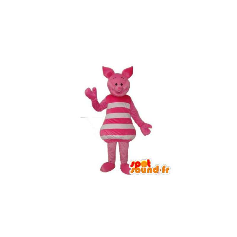 Piglet mascot, famous pig, a friend of Winnie the Pooh - MASFR006512 - Mascots Winnie the Pooh