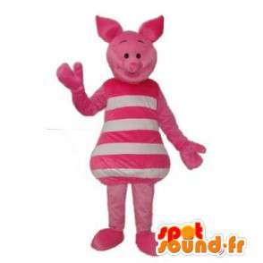 Piglet mascot, famous pig, a friend of Winnie the Pooh - MASFR006512 - Mascots Winnie the Pooh