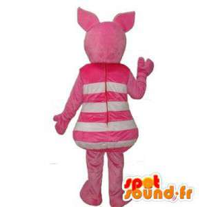 Piglet mascot, famous pig, a friend of Winnie the Pooh - MASFR006512 - Mascots Winnie the Pooh