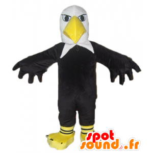 Mascot Eagle czarny, biały i żółty, wielkie - MASFR22692 - ptaki Mascot