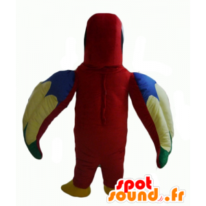 Mascot Papagei ziemlich rot, grün, blau und gelb - MASFR22699 - Maskottchen der Papageien