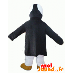 Maskottchen Tukan, Papagei schwarz, weiß und gelb - MASFR22704 - Maskottchen der Papageien