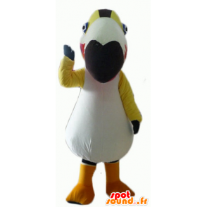 Mascot kleurrijke vogel, toekan, papegaai - MASFR22705 - mascottes papegaaien