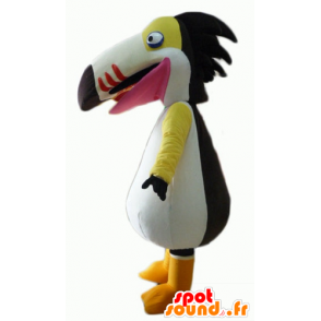 Mascot farverig fugl, tukan, papegøje - Spotsound maskot kostume