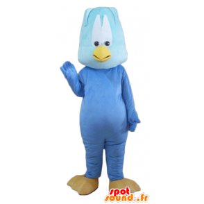 Mascot blau chick, Riesen und lustige - MASFR22717 - Maskottchen der Vögel