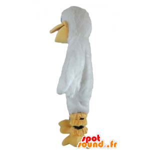 Gaviota de la mascota, blanco y amarillo del pato - MASFR22723 - Mascota de los patos