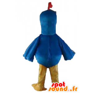 Mascotte Bluebird, giallo e arancio piccione - MASFR22731 - Mascotte degli uccelli