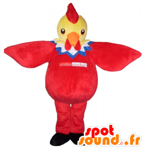 Gelb Huhn-Maskottchen,...