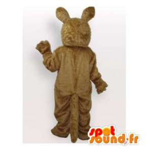 Mascot braune Ratte. Kostüm Ratte - MASFR006527 - Haustiere Haustiere