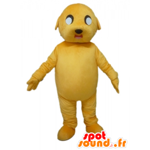 Yellow Dog Mascot, gigante e impressionante - MASFR22809 - Mascotes cão