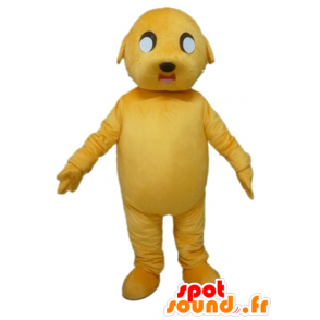 Yellow Dog Mascot, gigante e impressionante - MASFR22809 - Mascotte cane