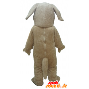 Maskot velký hnědý pes, plně přizpůsobitelný - MASFR22819 - psí Maskoti