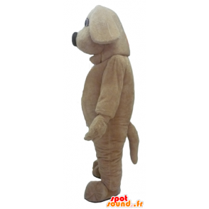 Mascot grosso cane marrone, completamente personalizzabile - MASFR22819 - Mascotte cane