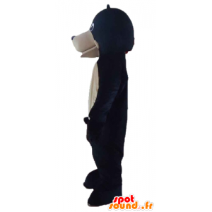 Mascot riesige schwarze und beige Bären - MASFR22822 - Bär Maskottchen