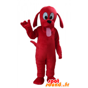 Rød hund maskot, Clifford, berømt hund - Berømte maskotter - MASFR22835 - SpotSound.fr