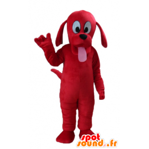 Rød hund maskot, Clifford, berømt hund - Berømte maskotter - MASFR22835 - SpotSound.fr