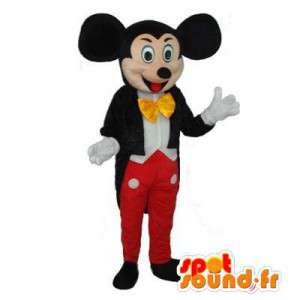 Mascot Mickey berømte Disney mus. Costume Mickey - MASFR006535 - Mikke Mus Maskoter
